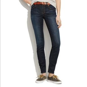 Madewell Skinny Skinny Jeans Dark Wash